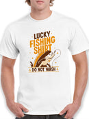 Lucky Fishing Shirt T-shirt -SmartPrintsInk Designs
