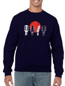 Instrument Tops Sweatshirt -SmartPrintsInk Designs