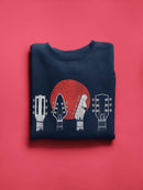 Instrument Tops Sweatshirt -SmartPrintsInk Designs