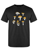 Mushrooms T-shirt -SmartPrintsInk Designs