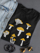 Mushrooms T-shirt -SmartPrintsInk Designs
