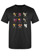 Dabbing Costumes T-shirt -SmartPrintsInk Designs