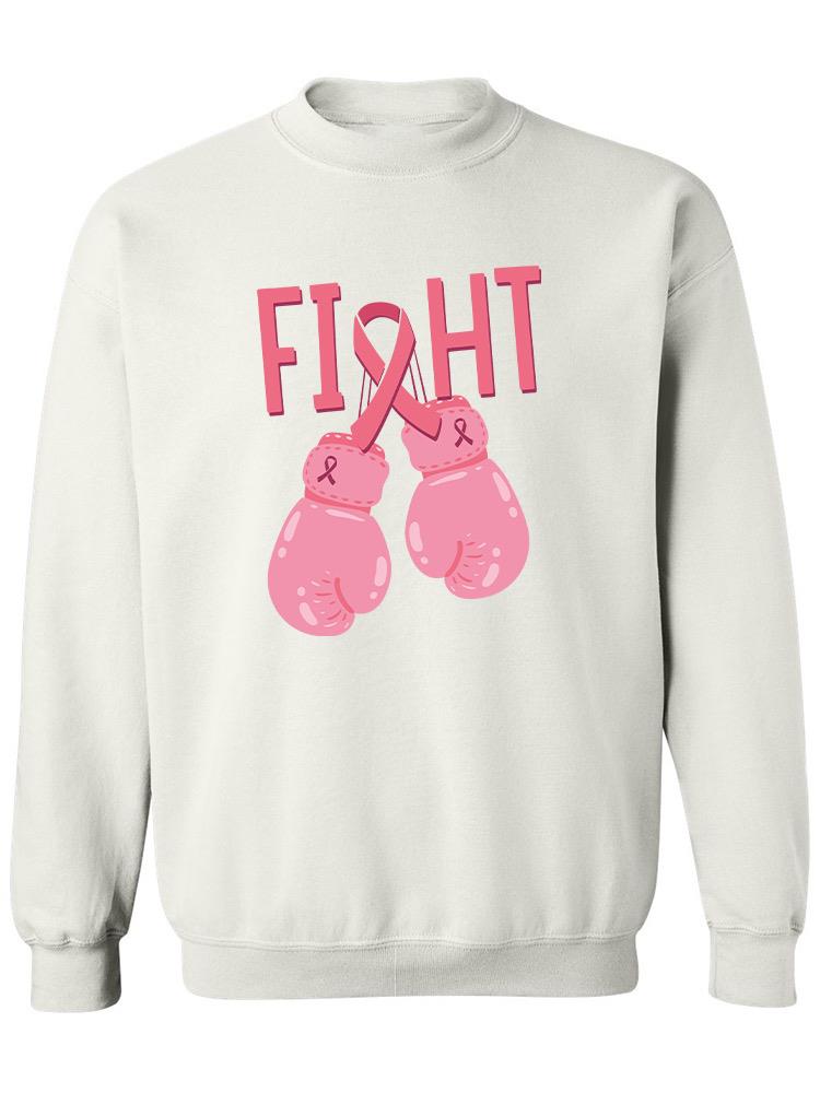 Fight Breast Cancer Sweatshirt -SmartPrintsInk Designs