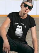 Meow... I Mean, Boo T-shirt -SmartPrintsInk Designs