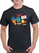 Stamps T-shirt -SmartPrintsInk Designs