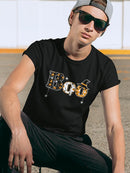 Boo In Halloween T-shirt -SmartPrintsInk Designs