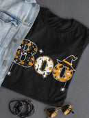 Boo In Halloween T-shirt -SmartPrintsInk Designs