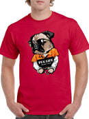 Pug Life T-shirt -SmartPrintsInk Designs