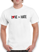 Love Is Better Than Hate T-shirt -SmartPrintsInk Designs