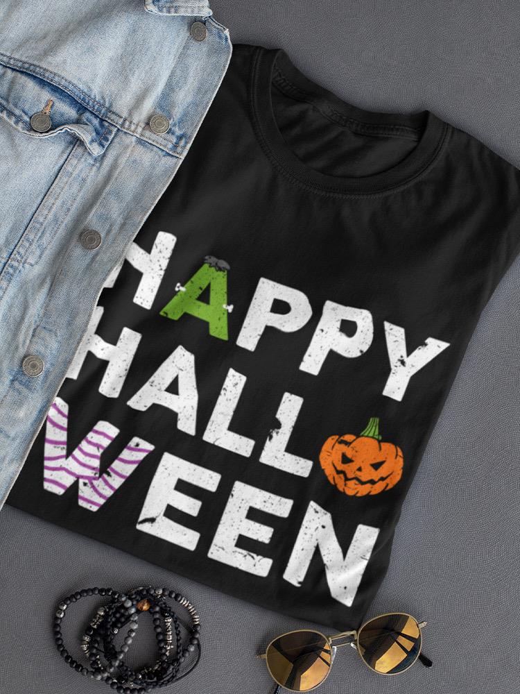 Happy Halloween T-shirt -SmartPrintsInk Designs