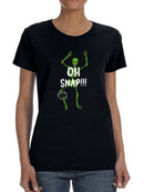Oh Snap! T-shirt -SmartPrintsInk Designs