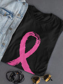 Breast Cancer Awareness Ribbon T-shirt -SmartPrintsInk Designs