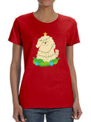 Christmas Tree Dog T-shirt -SmartPrintsInk Designs