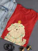 Christmas Tree Dog T-shirt -SmartPrintsInk Designs