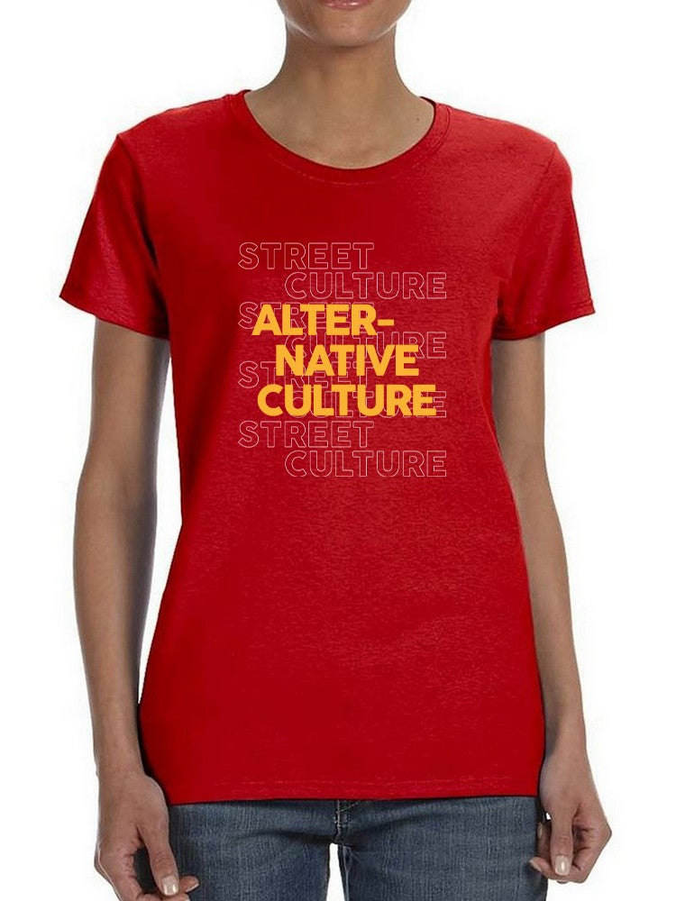 Alternative Culture T-shirt -SmartPrintsInk Designs