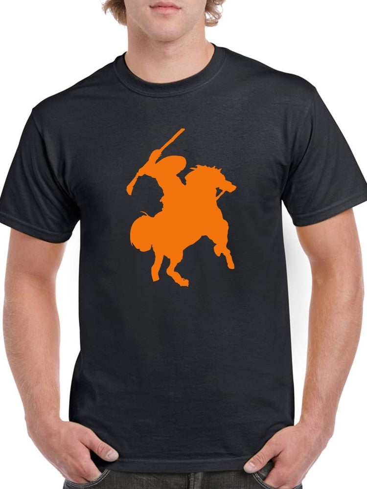 Charging On A Horse T-shirt -SmartPrintsInk Designs