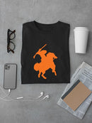 Charging On A Horse T-shirt -SmartPrintsInk Designs
