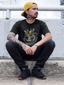 Bear With A Crown T-shirt -SmartPrintsInk Designs