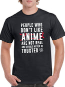 People Who Don't Like Anime T-shirt -SmartPrintsInk Designs