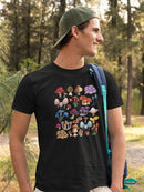 Mushroom Art T-shirt -SmartPrintsInk Designs