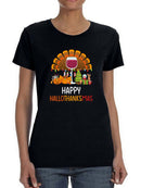 Happy Hallothanksmas T-shirt -SmartPrintsInk Designs