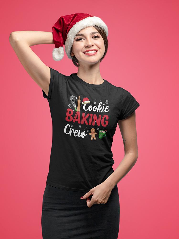 Cookie Baking Crew Christmas T-shirt -SmartPrintsInk Designs