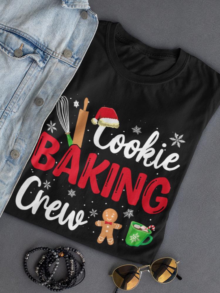 Cookie Baking Crew Christmas T-shirt -SmartPrintsInk Designs