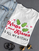 Nugs And Kisses T-shirt -SmartPrintsInk Designs
