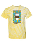 Coffee Sign Tie Dye Tee -SmartPrintsInk Designs