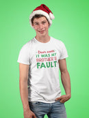 It Was My Brother's Fault Santa! T-shirt -SmartPrintsInk Designs