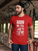 Run On The Wild Side T-shirt -SmartPrintsInk Designs