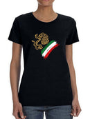 Eagle With Mexican Flag Colors T-shirt -SmartPrintsInk Designs
