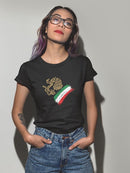 Eagle With Mexican Flag Colors T-shirt -SmartPrintsInk Designs