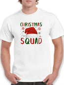 Christmas Squad Santa Hat T-shirt -SmartPrintsInk Designs