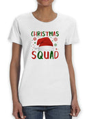 Christmas Squad Santa Hat T-shirt -SmartPrintsInk Designs