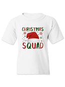 Christmas Squad Santa Hat T-shirt -SmartPrintsInk Designs