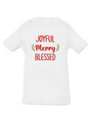 Joyful Merry Blessed T-shirt -SmartPrintsInk Designs