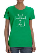 First Christmas As Mr. And Mrs. T-shirt -SmartPrintsInk Designs