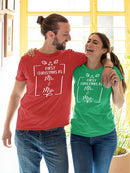 First Christmas As Mr. And Mrs. T-shirt -SmartPrintsInk Designs