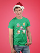 Christmas Kittens T-shirt -SmartPrintsInk Designs