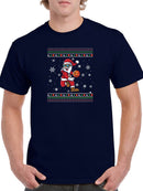 Basketball Santa T-shirt -SmartPrintsInk Designs