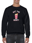Got The Popcorn Ready! Sweatshirt -SmartPrintsInk Designs