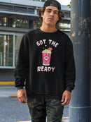 Got The Popcorn Ready! Sweatshirt -SmartPrintsInk Designs