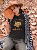 Coolest Turkey In The Flock T-shirt -SmartPrintsInk Designs