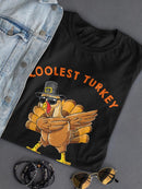 Coolest Turkey In The Flock T-shirt -SmartPrintsInk Designs