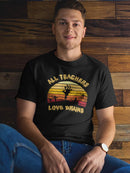 Teachers Love Brains T-shirt -SmartPrintsInk Designs