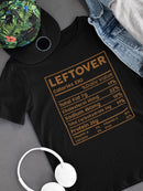 Leftover Calories T-shirt -SmartPrintsInk Designs