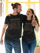 Leftover Calories T-shirt -SmartPrintsInk Designs