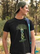 Dna Tree T-shirt -SmartPrintsInk Designs