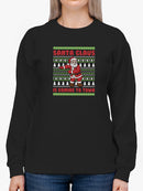 Santa Claus Coming To Town Sweatshirt -SmartPrintsInk Designs